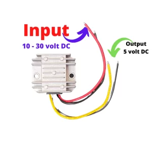 10-30 volt input DC to 5 DC volt converter